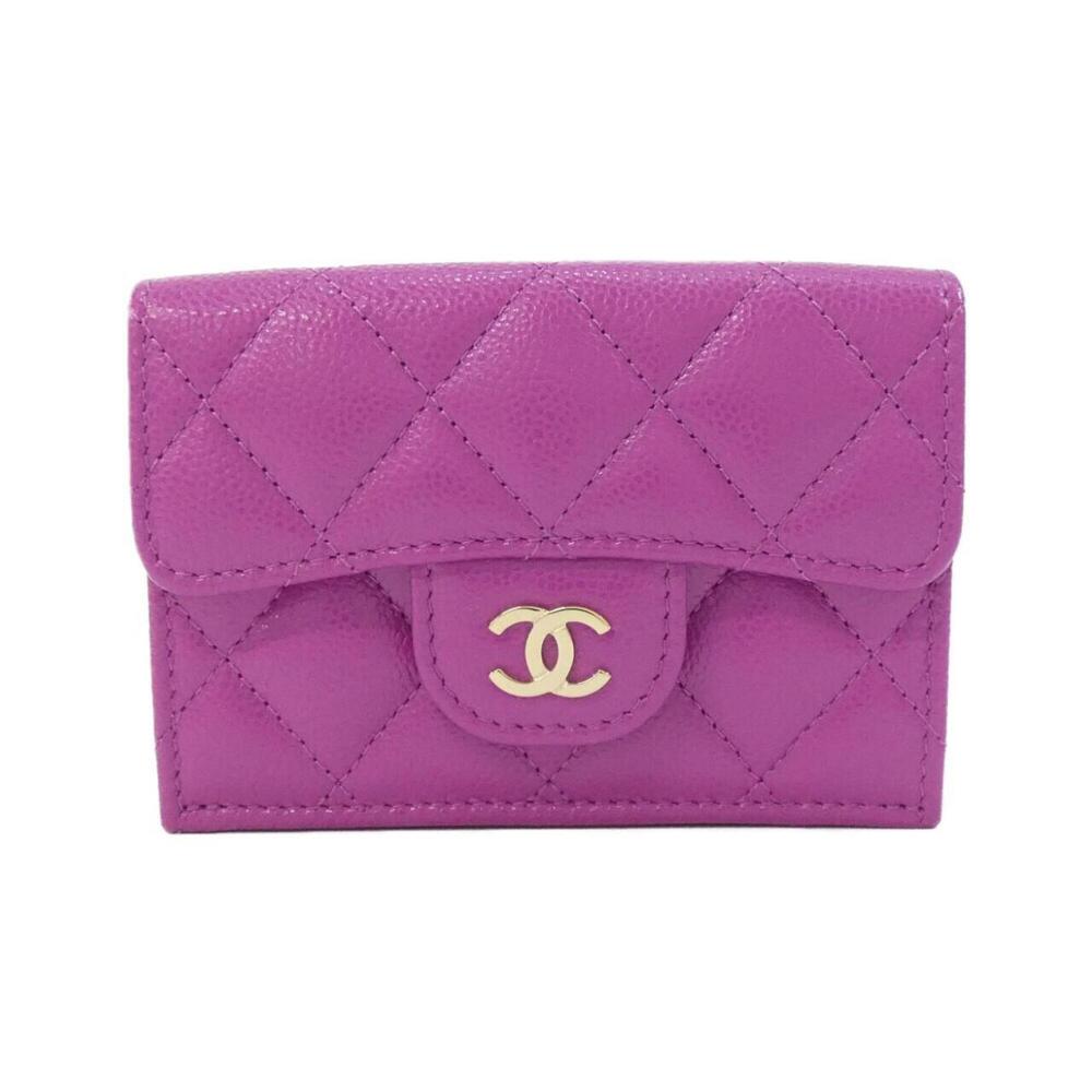Chanel Purple Wallet